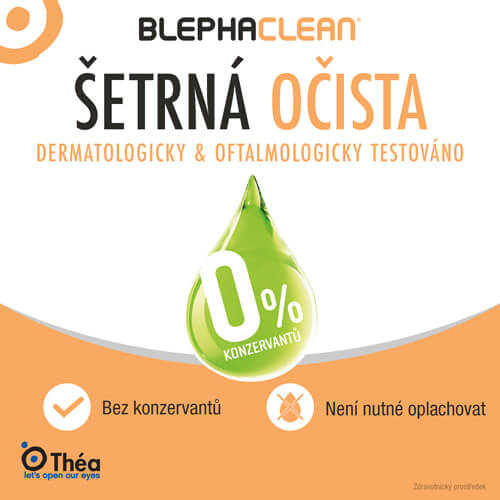 Blephaclean šetrná očista